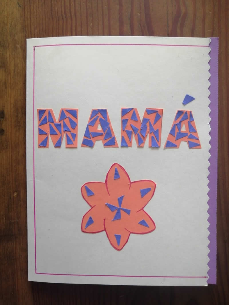 Tarjeta para mam&aacute;