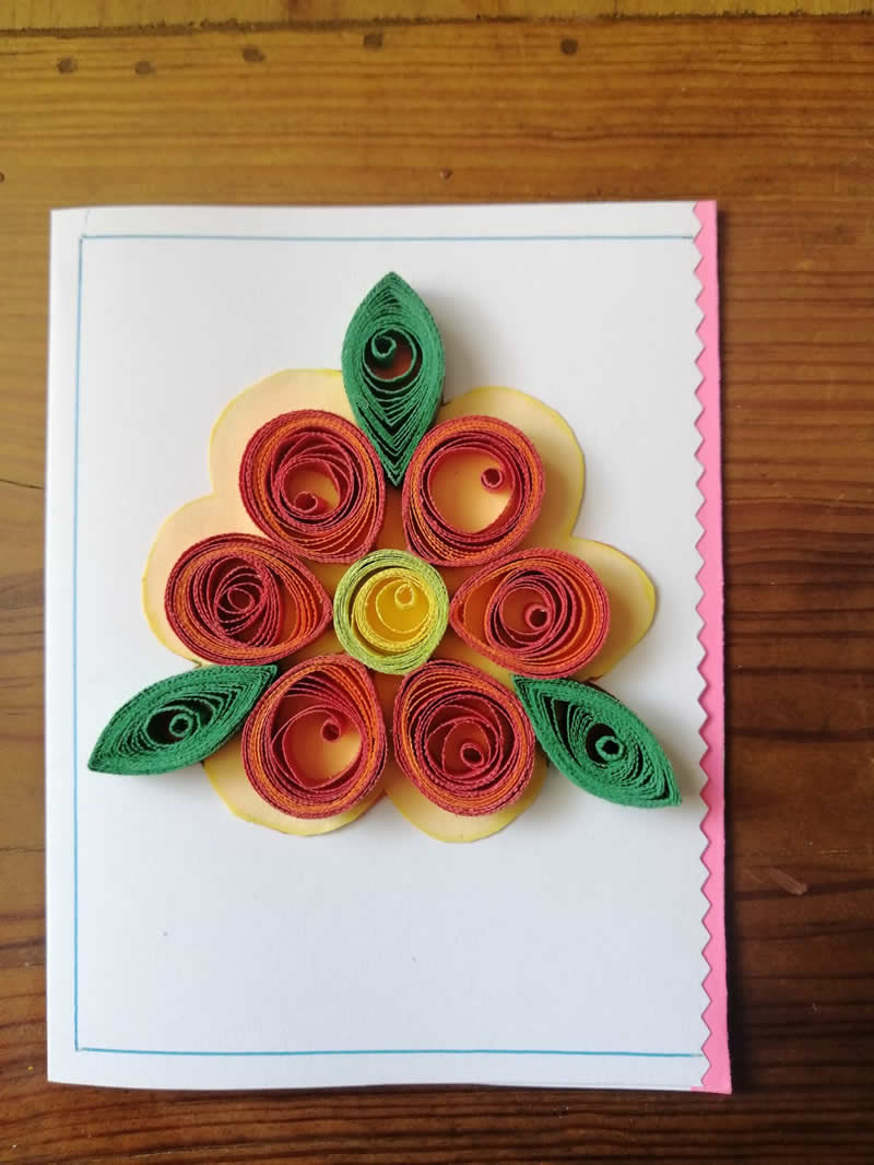 Tarjeta de flores