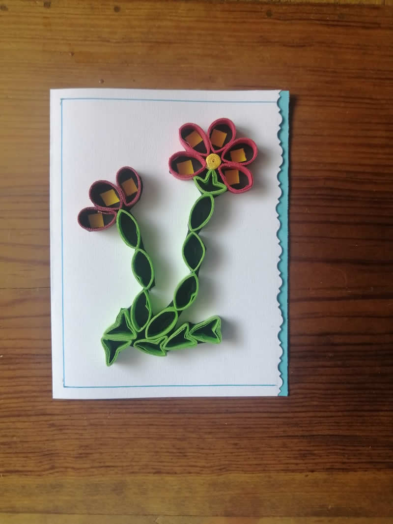 Tarjeta de Flores