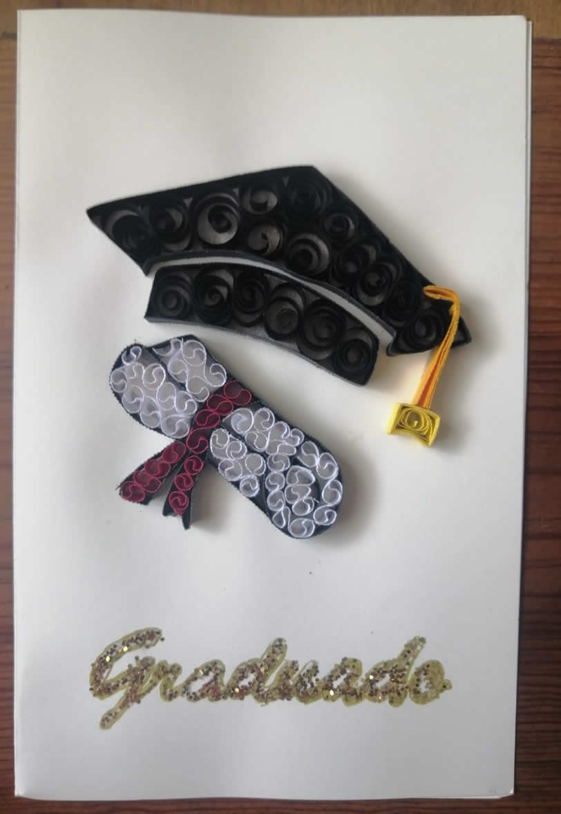 Tarjeta de graduaci�n