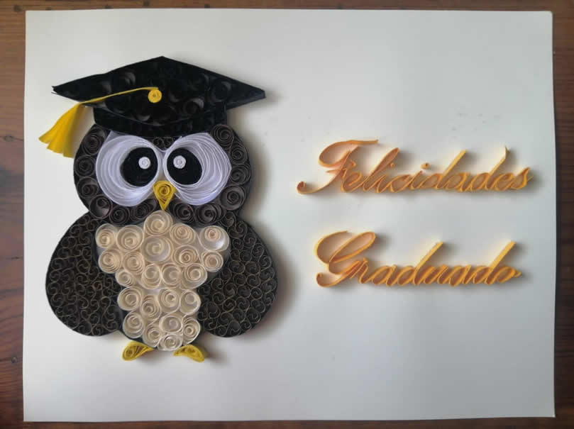Tarjeta de graduaci�n