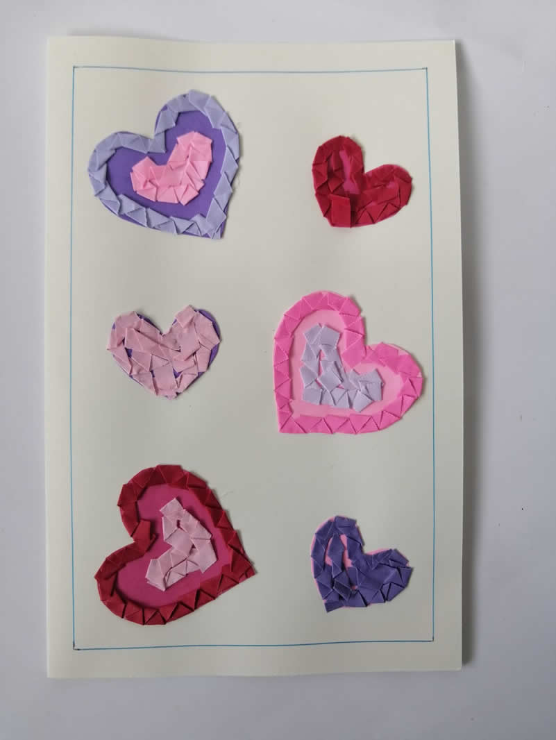 Tarjeta de amor y amistad