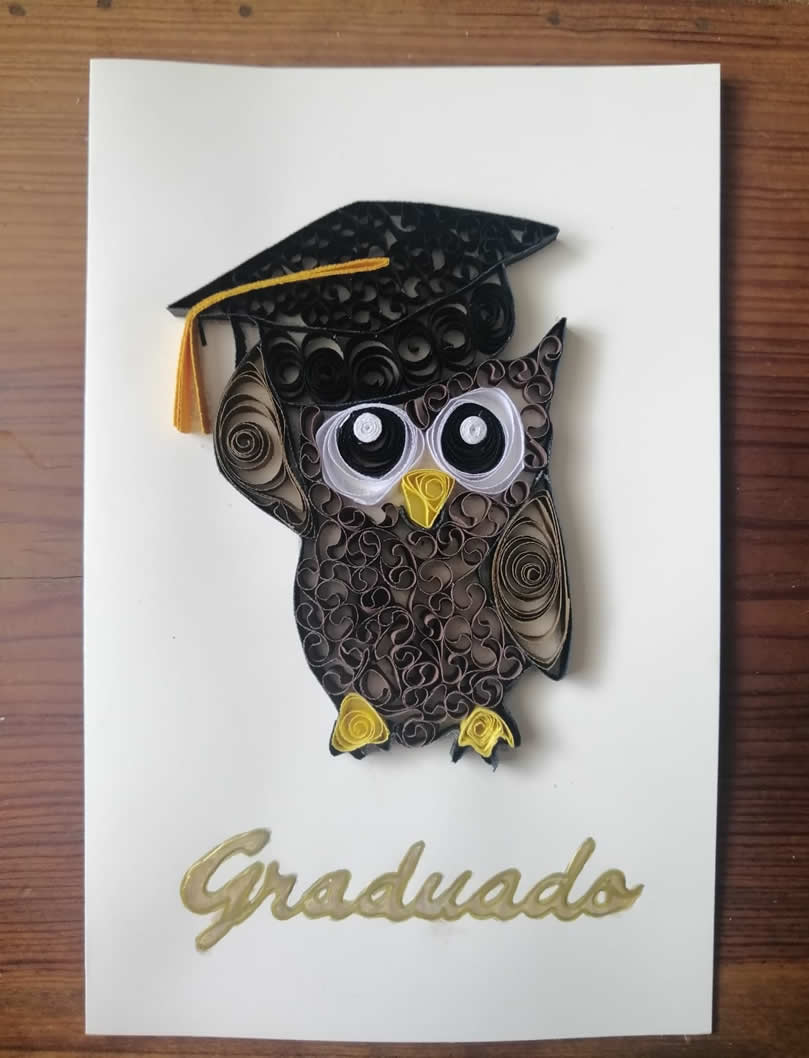 Tarjeta de graduaci�n