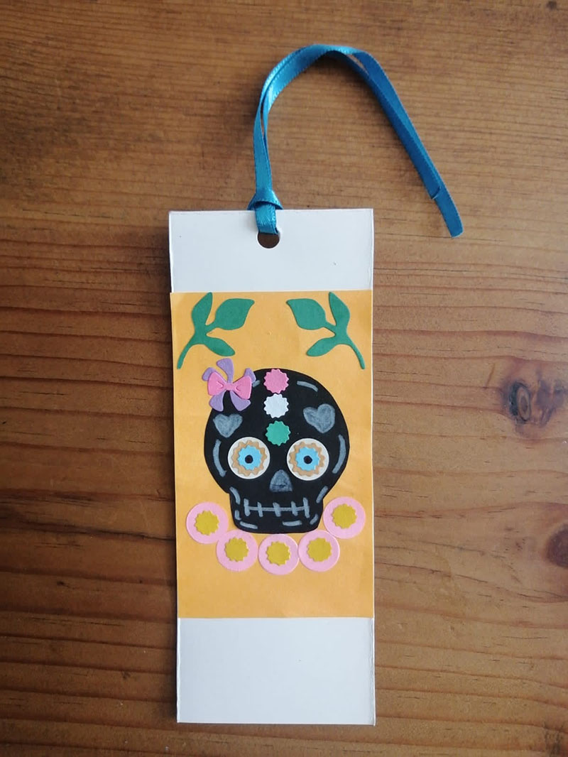 Tarjeta del d�a de Muertos