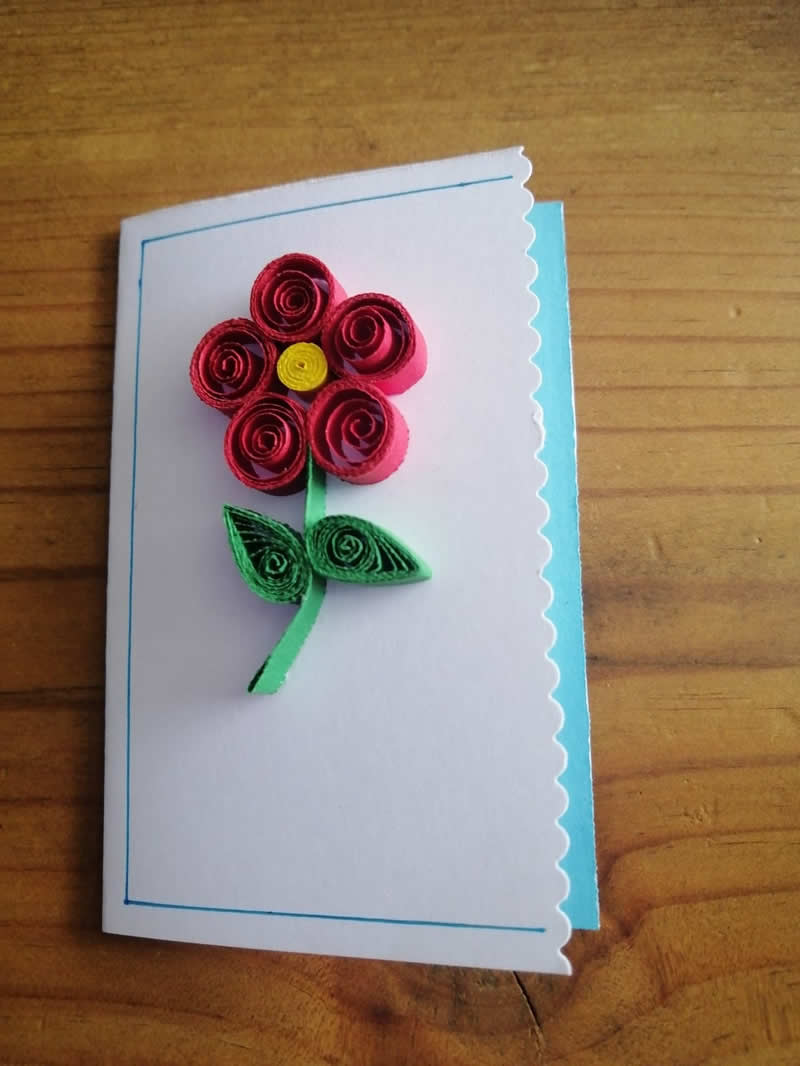 Tarjeta de flores