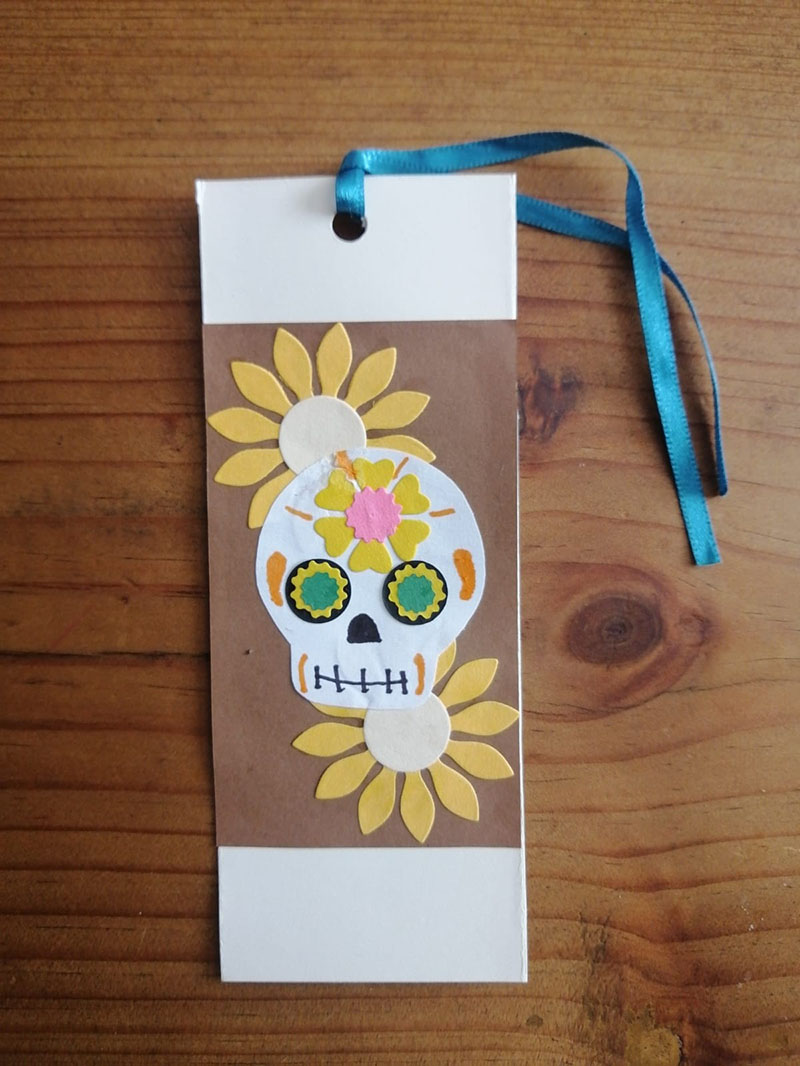 Tarjeta del d�a de Muertos