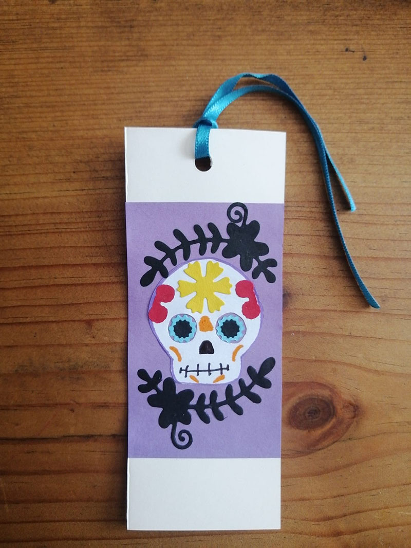 Tarjeta del d�a de Muertos