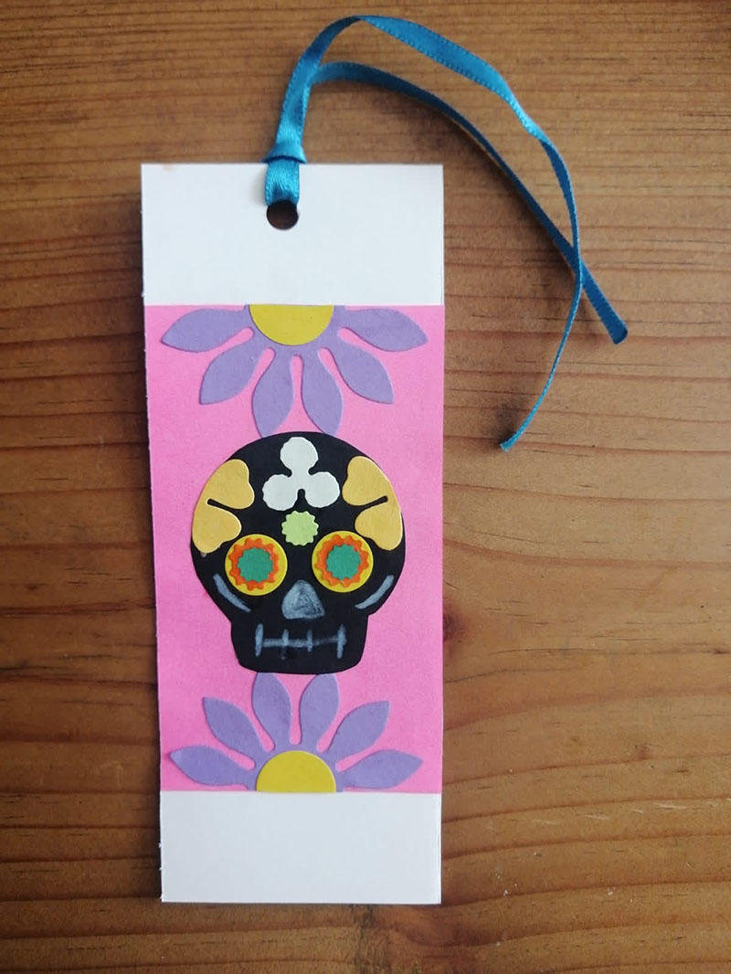 Tarjeta del d�a de Muertos