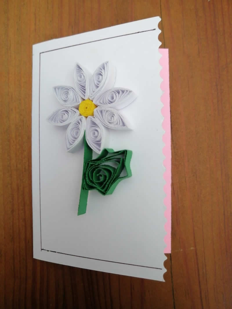 Tarjeta de flor