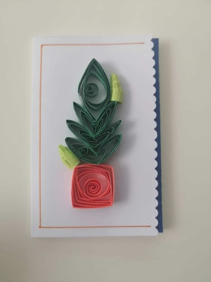 Tarjeta de flor
