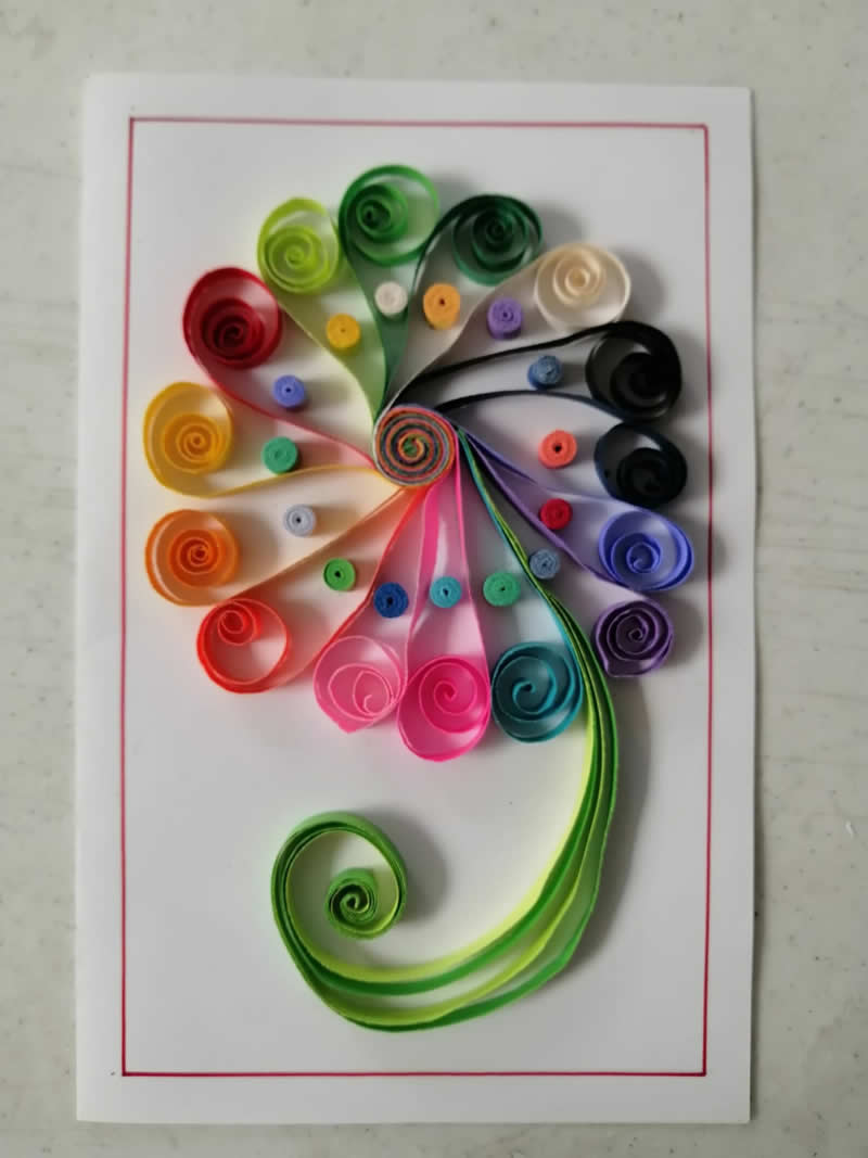 Tarjeta de flor