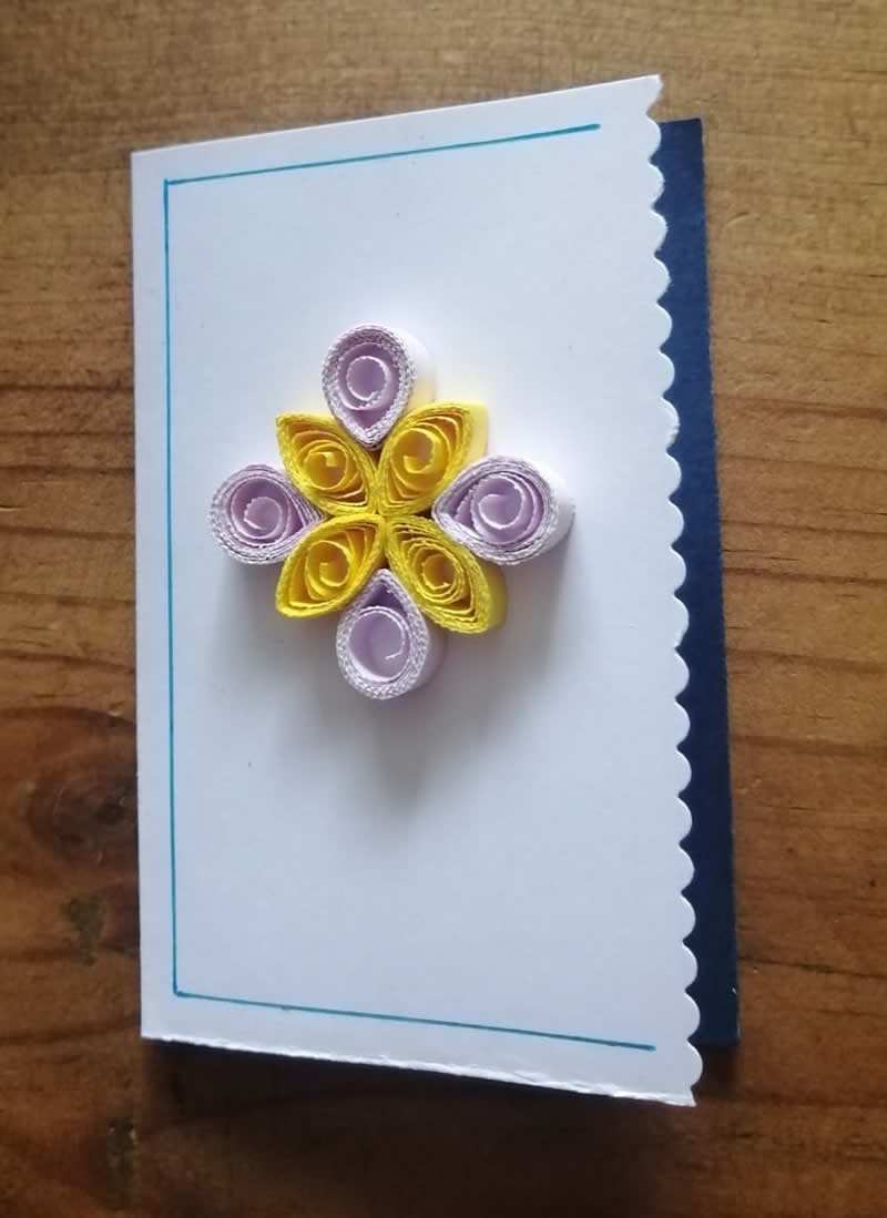 Tarjeta de flor