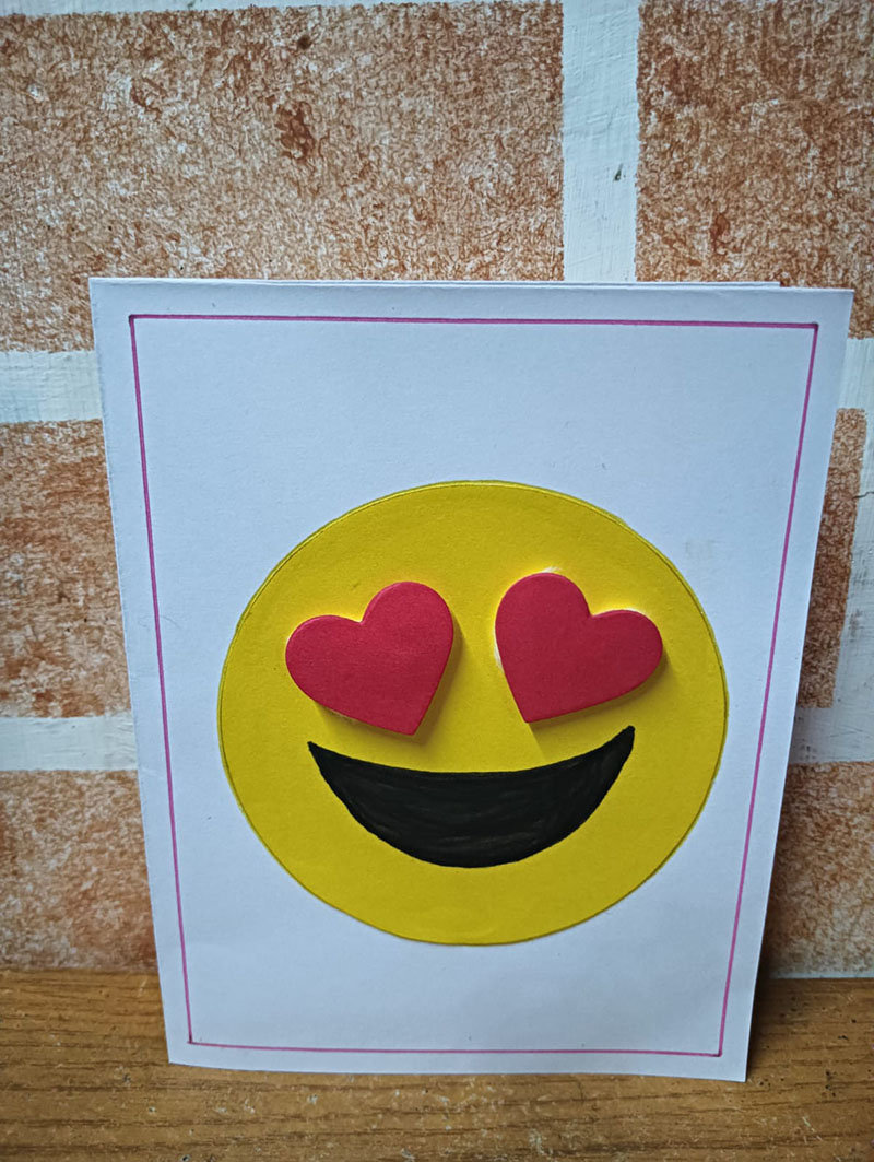 Tarjeta del amor y la amistad