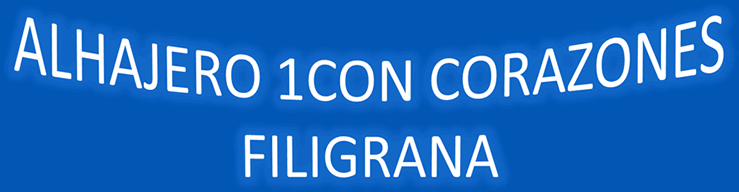 Alhajero de Filigrana