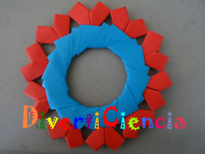 Corona de corazones