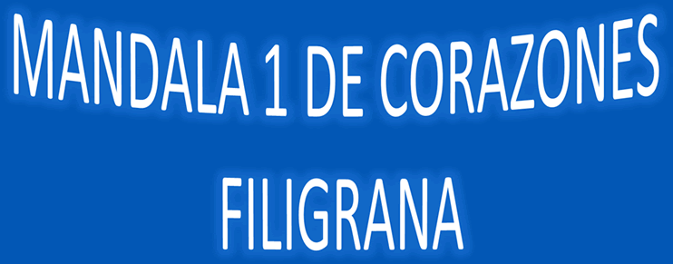Mandala de corazones