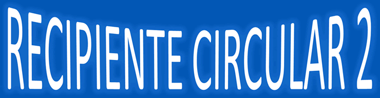 Recipiente circular 