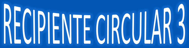 Recipiente circular 
