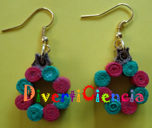 Aretes navideños
