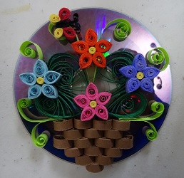 Canasta con Flores