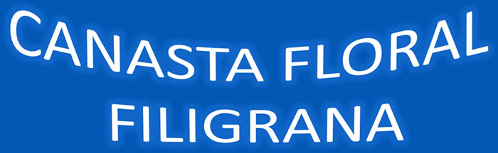 Canasta floral