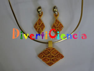 Aretes y dije
