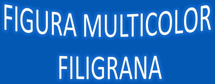 Figura multicolor