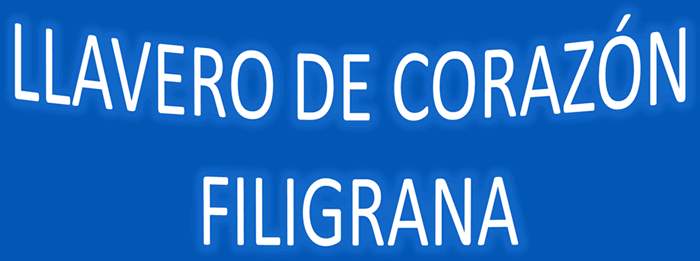 Llavero de corazones