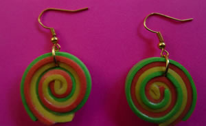 Aretes de foami