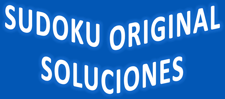 Soluciones Sudoku Original