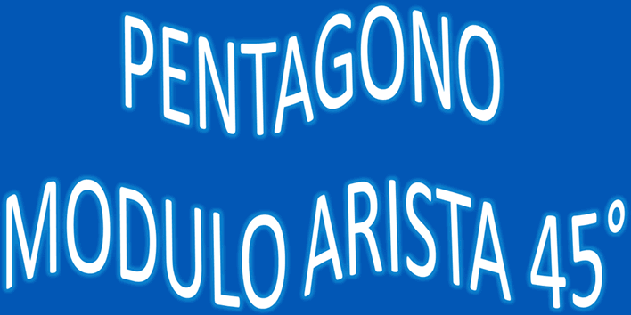 Módulo arista 45´