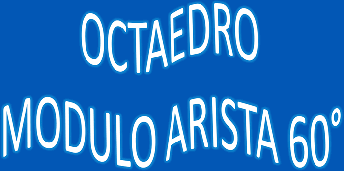 Módulo arista 60º