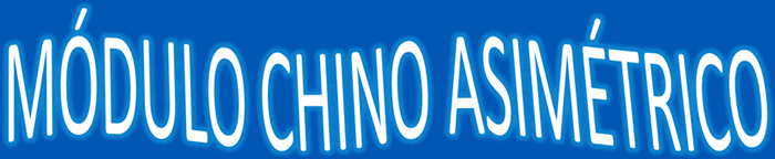 Chino asimétrico
