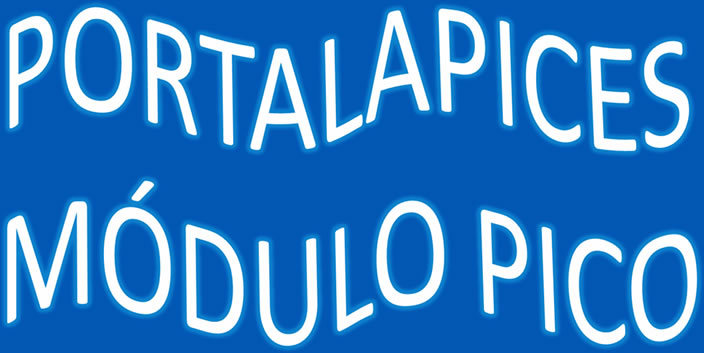 Portalapices con Módulo Pico