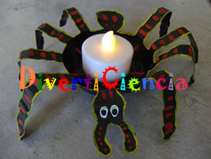 Araña portavela
