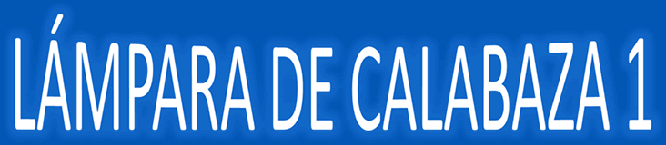Lámpara de calabaza