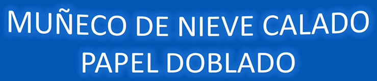 Muñeco de nieve