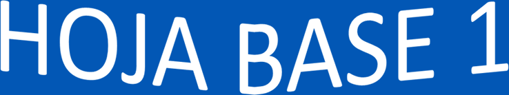 Hoja base