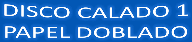 Disco calado