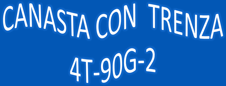 Canasta con trenza 4T-90G-2