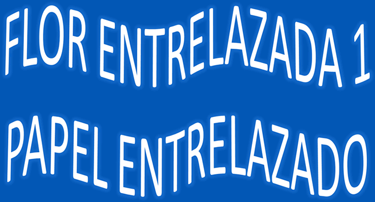 Flor entrelazada