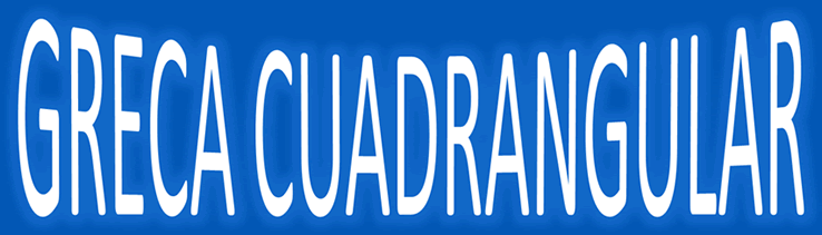 Greca cuadrangular