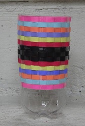 Recipiente tejido