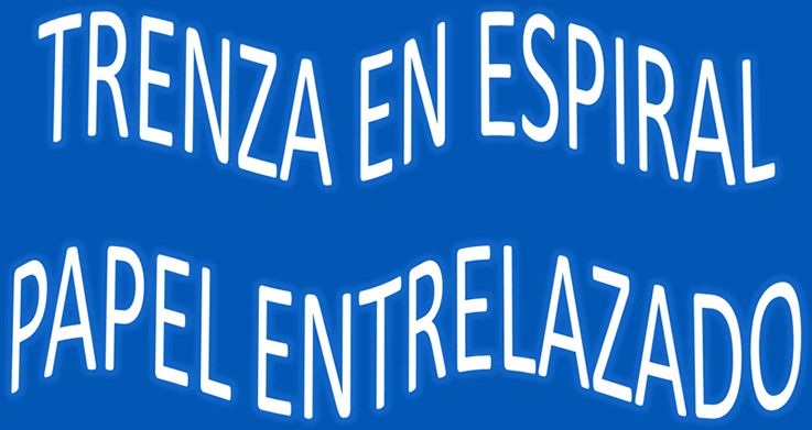 Trenza en espiral