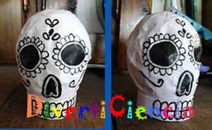 Calavera día de muertos