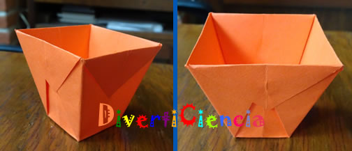 Maceta de papel
