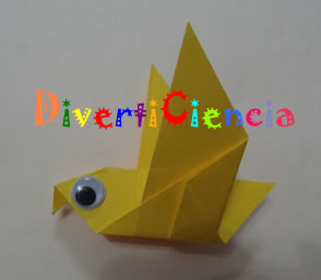 Pajarito papiroflexia