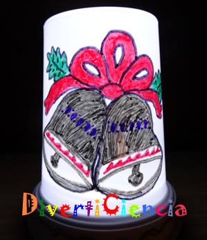 Lámpara navideña