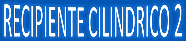 Recipiente cilíndrico 