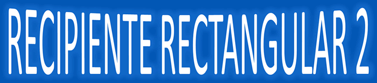 Recipiente rectangular